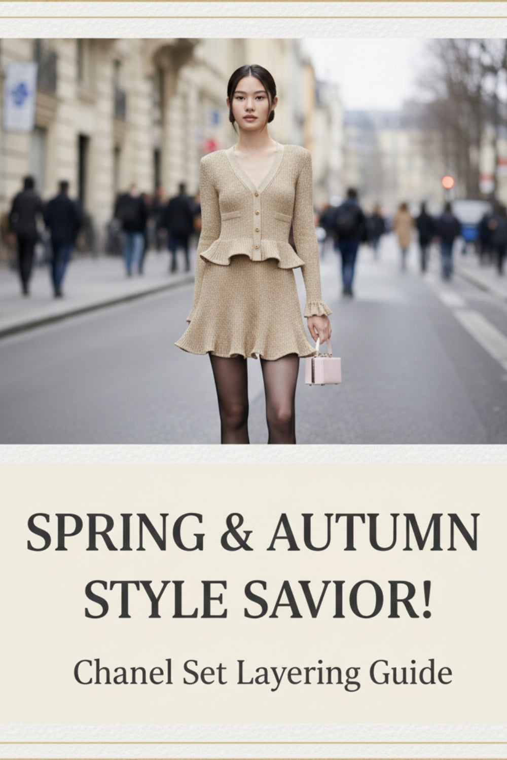 What Should You Wear for Commuting and Dates in Spring or Autumn?