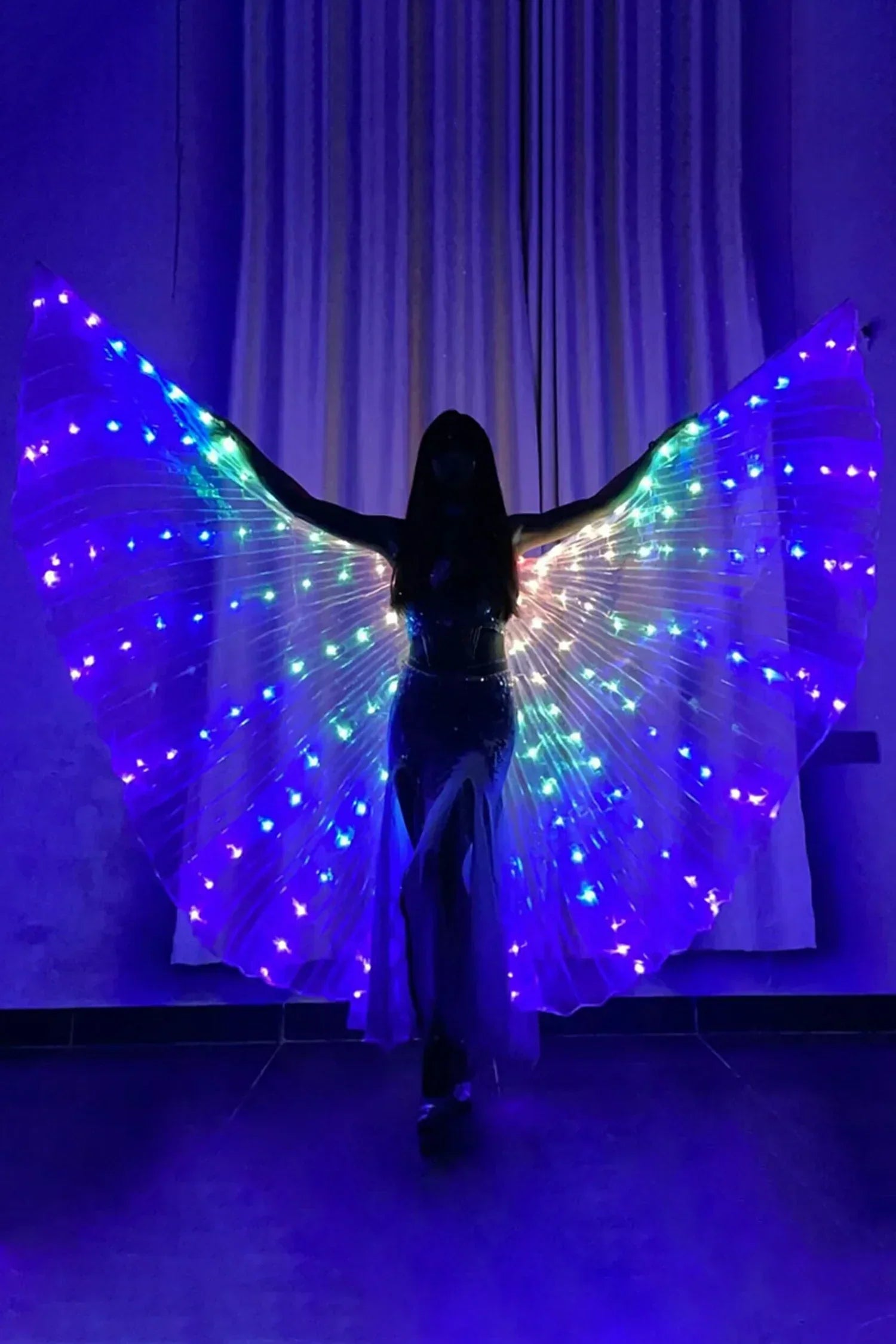 LIA LED BUTTERFLY WINGS CLOAK
