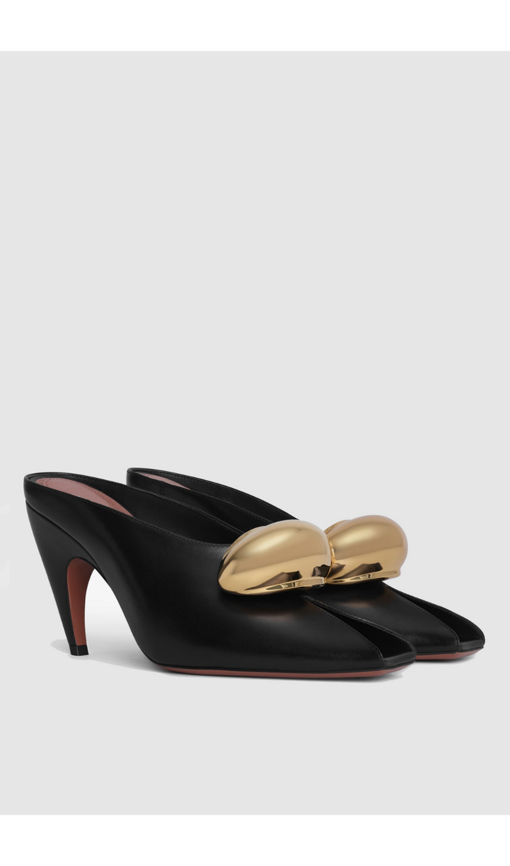 MULES IN PELLE CON FIBBIA A BOCCA DI PESCE EMERSON HARDWARE