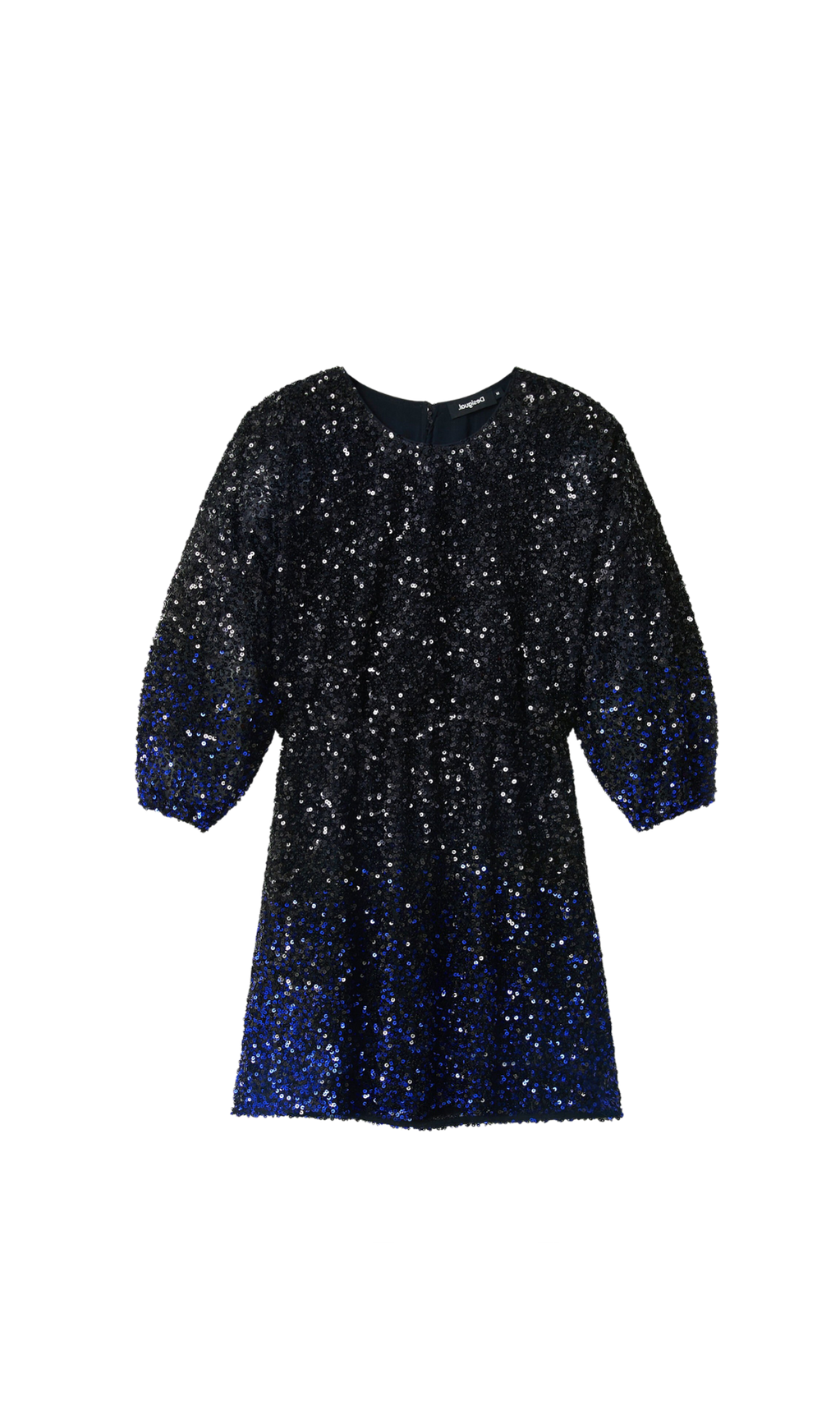 GRADIENT SEQUIN MINI DRESS