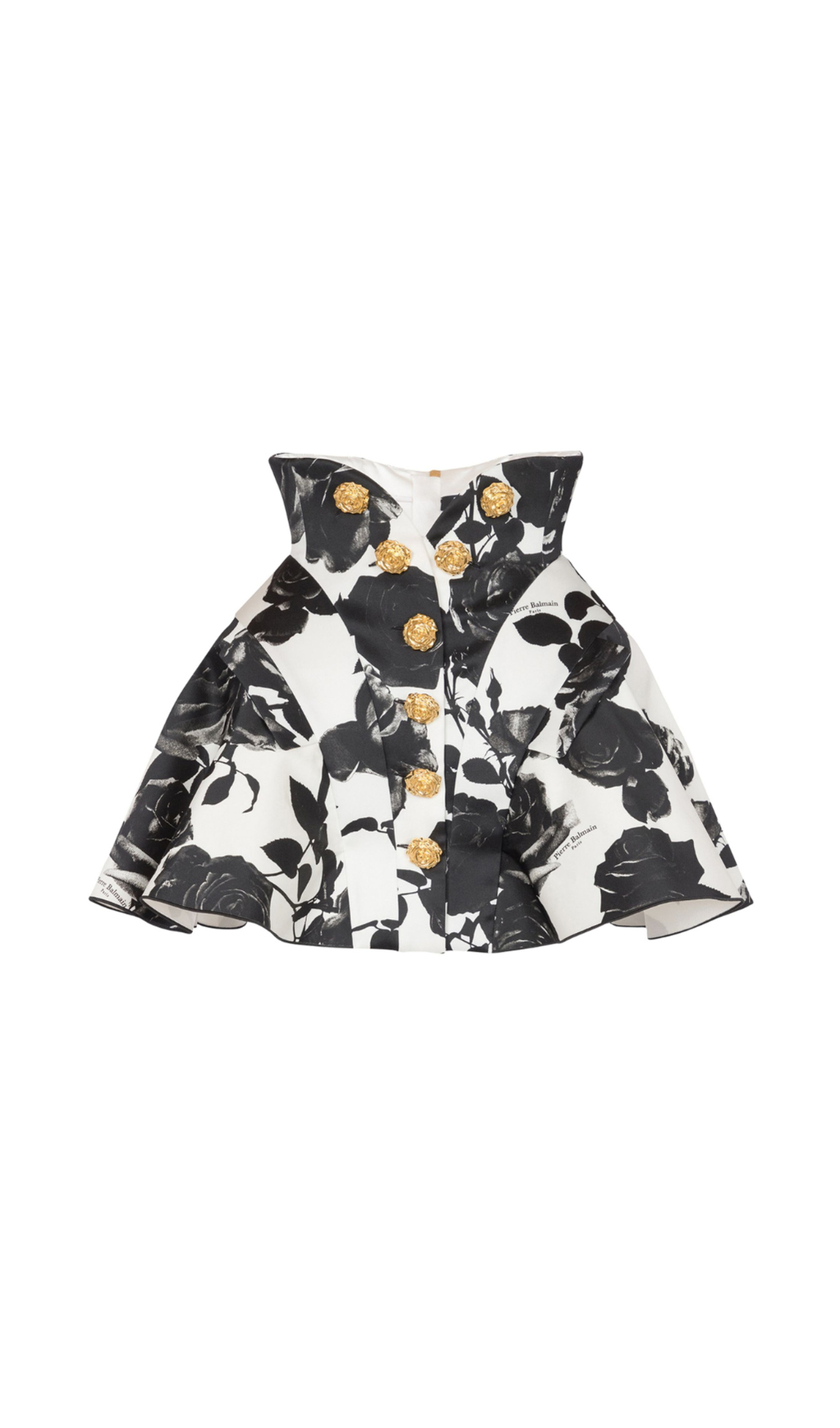 MINIROCK MIT ROSENDRUCK UND TULPE