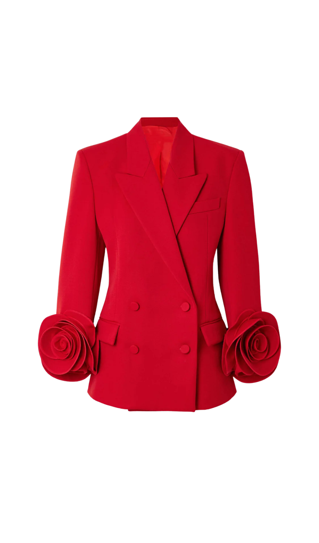 Sophia Rose – Blazer mit Applikation in Rot