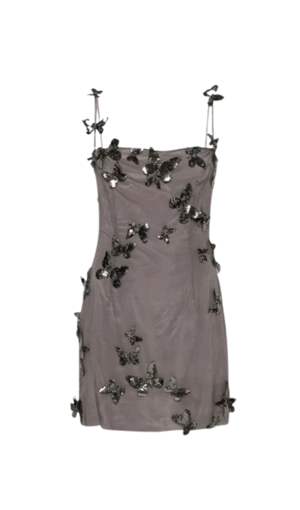 Aldis Schmetterlings-Spaghetti-Minikleid