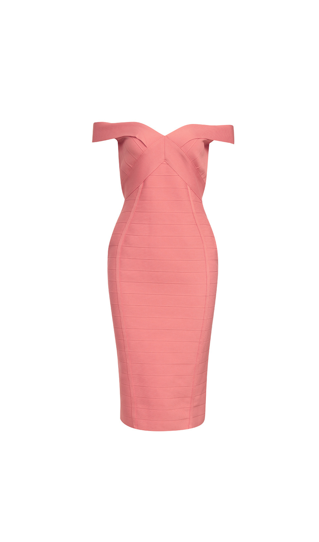 PATCHWORK-BANDAGE-KLEID MIT SCHLITZ