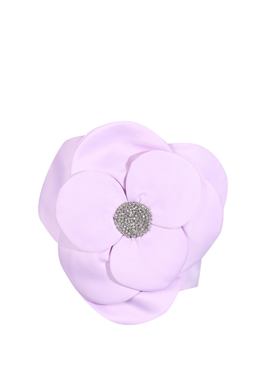 3D BLUMEN TOPS IN LILA