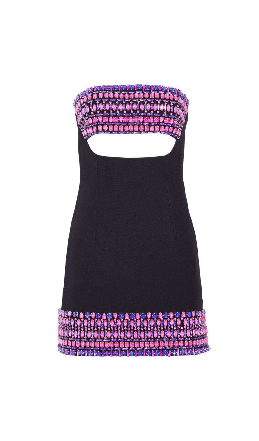 MARTINI MINI DRESS WITH CRYSTAL EMBELLISHMENTS