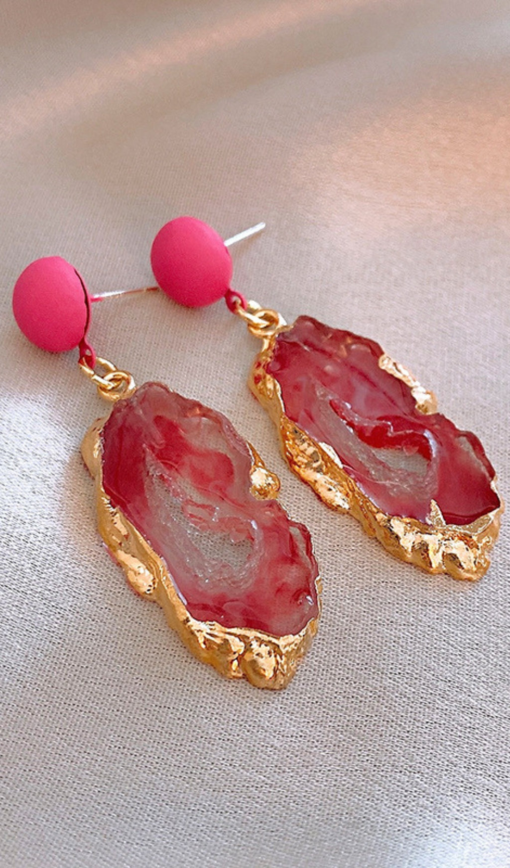 DOROTHY PINK EARRINGS