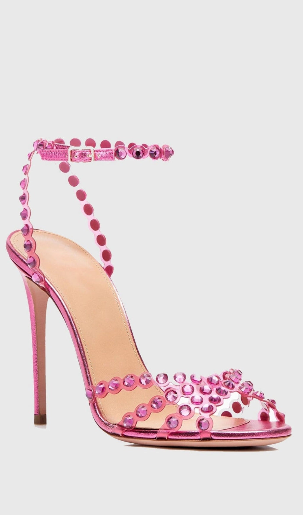 Astasia Pumps mit Strassverzierung - Rosa