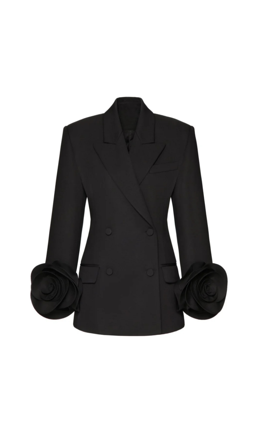 Sophia Rose – Blazer mit Applikation in Schwarz