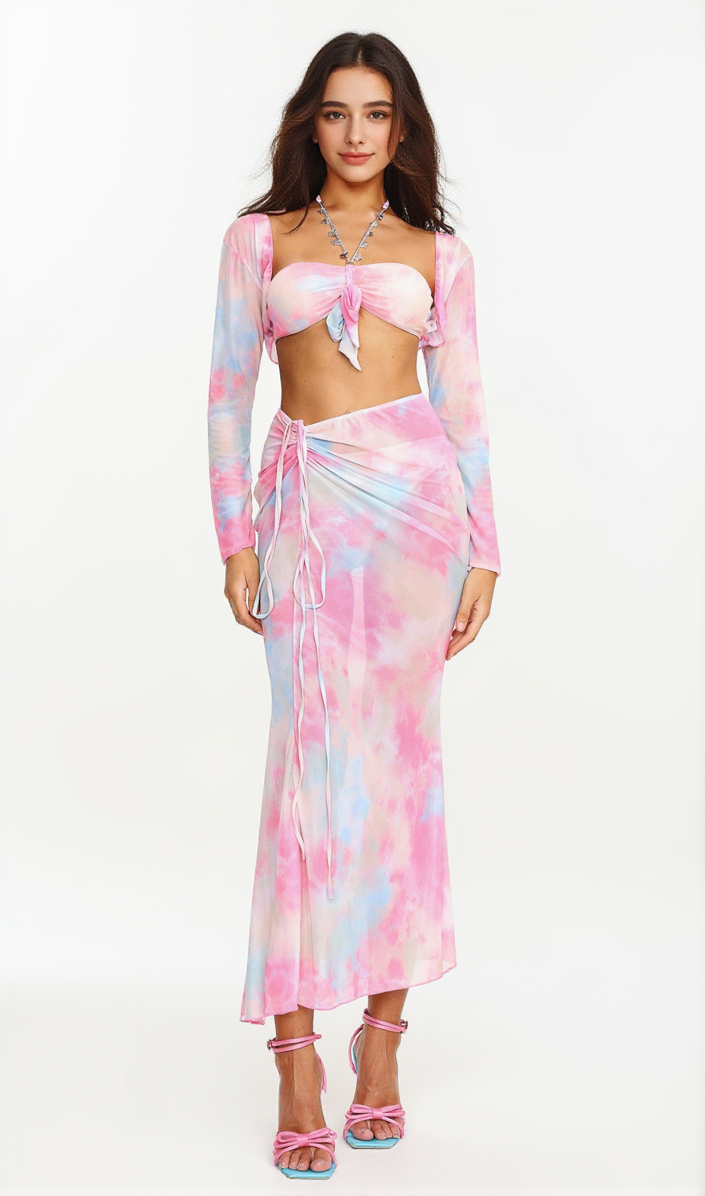 MOTO GRADIENT CHAIN BIKINI SET