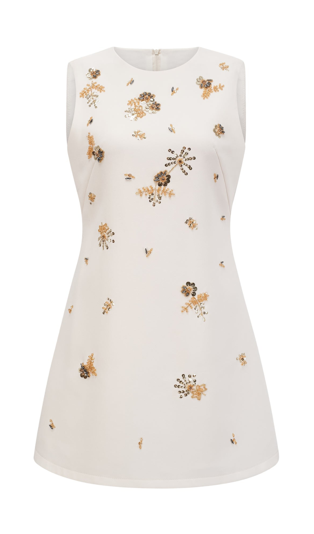 CYRIELLE CRYSTAL-EMBELLISHED MINI DRESS