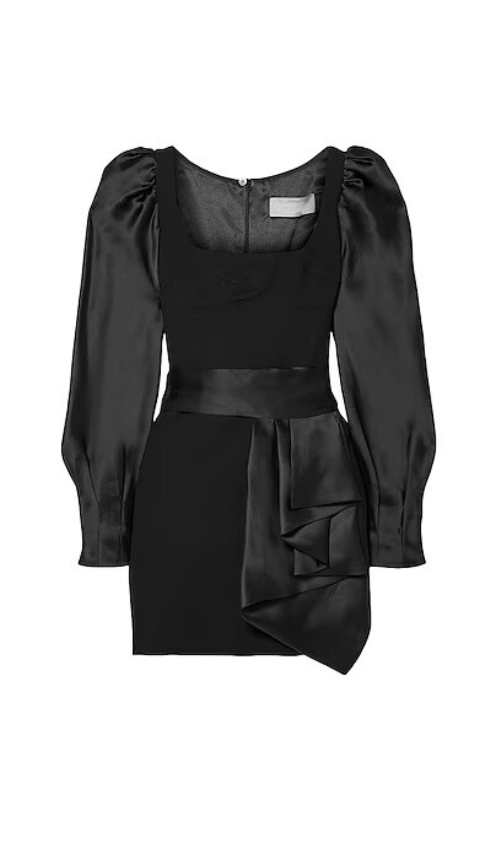 MINIKLEID AUS WOLLKREPP UND SEIDE