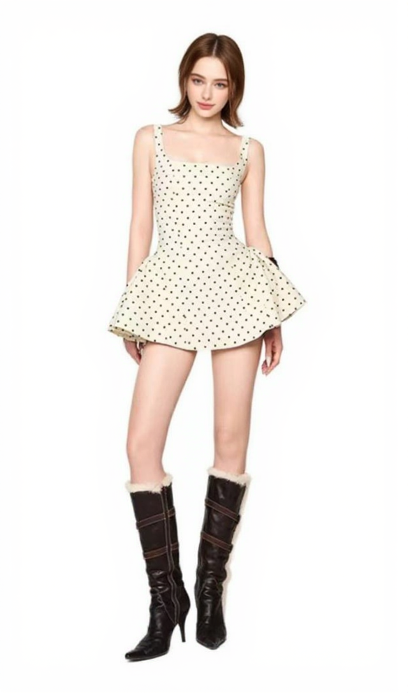 LSEOUL WAVE POINT ZOEY DRESS