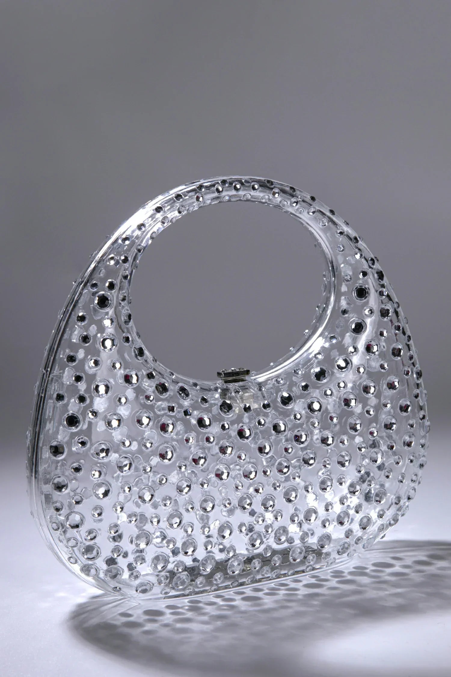 ONYX DIAMOND GLASS HANDBAG