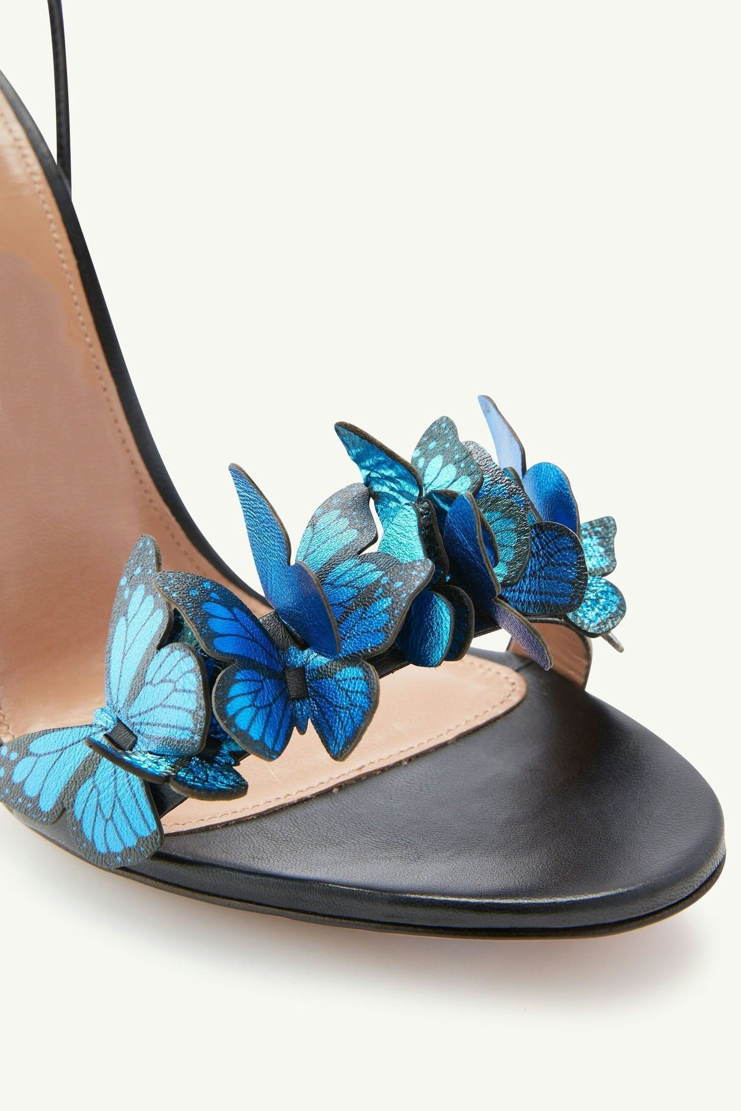 AIIZIE JAZMA PAPILLON SANDAL - BLACK - product image