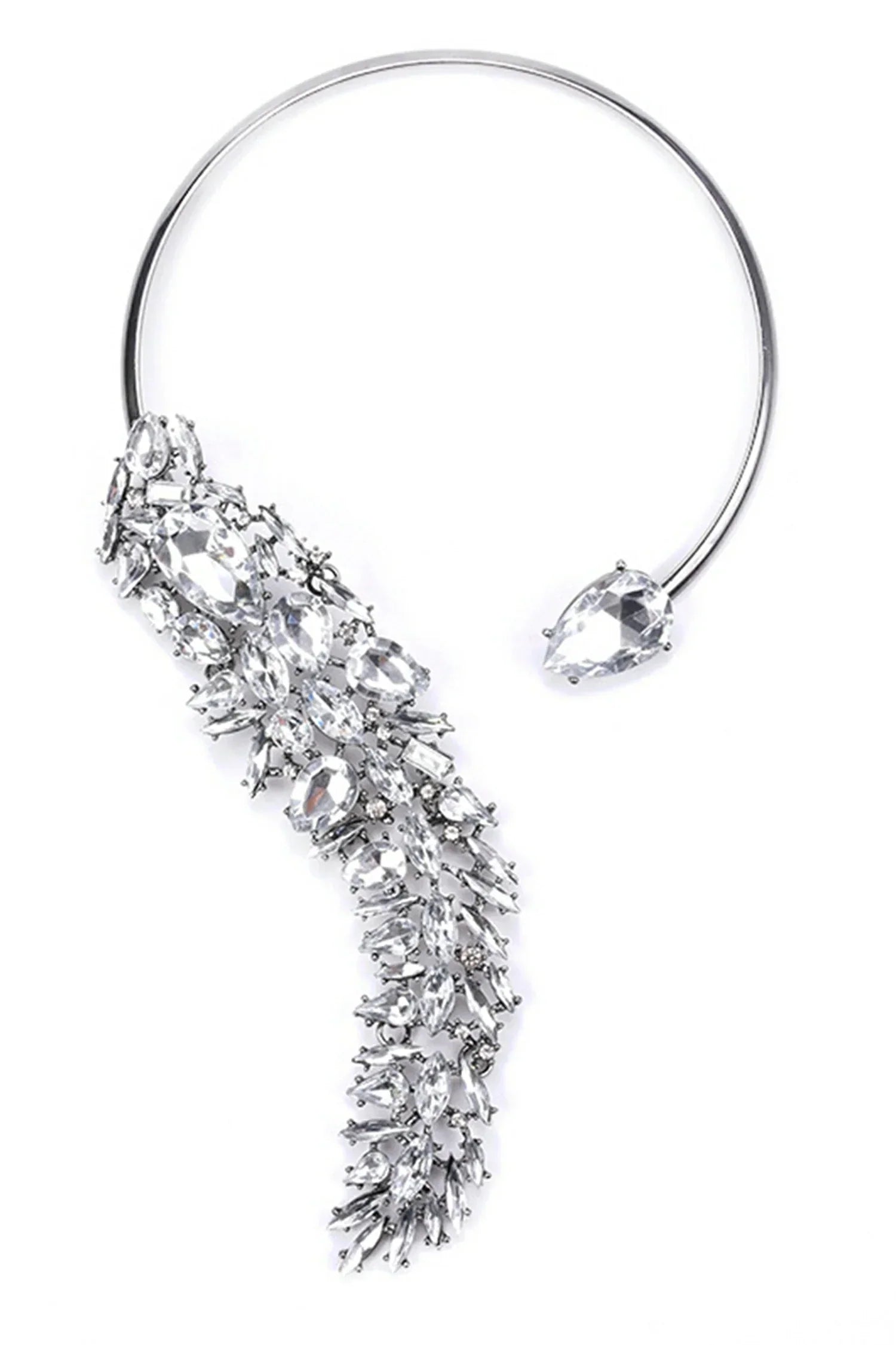 COLLANA CON FIORI DI DIAMANTI EMILY