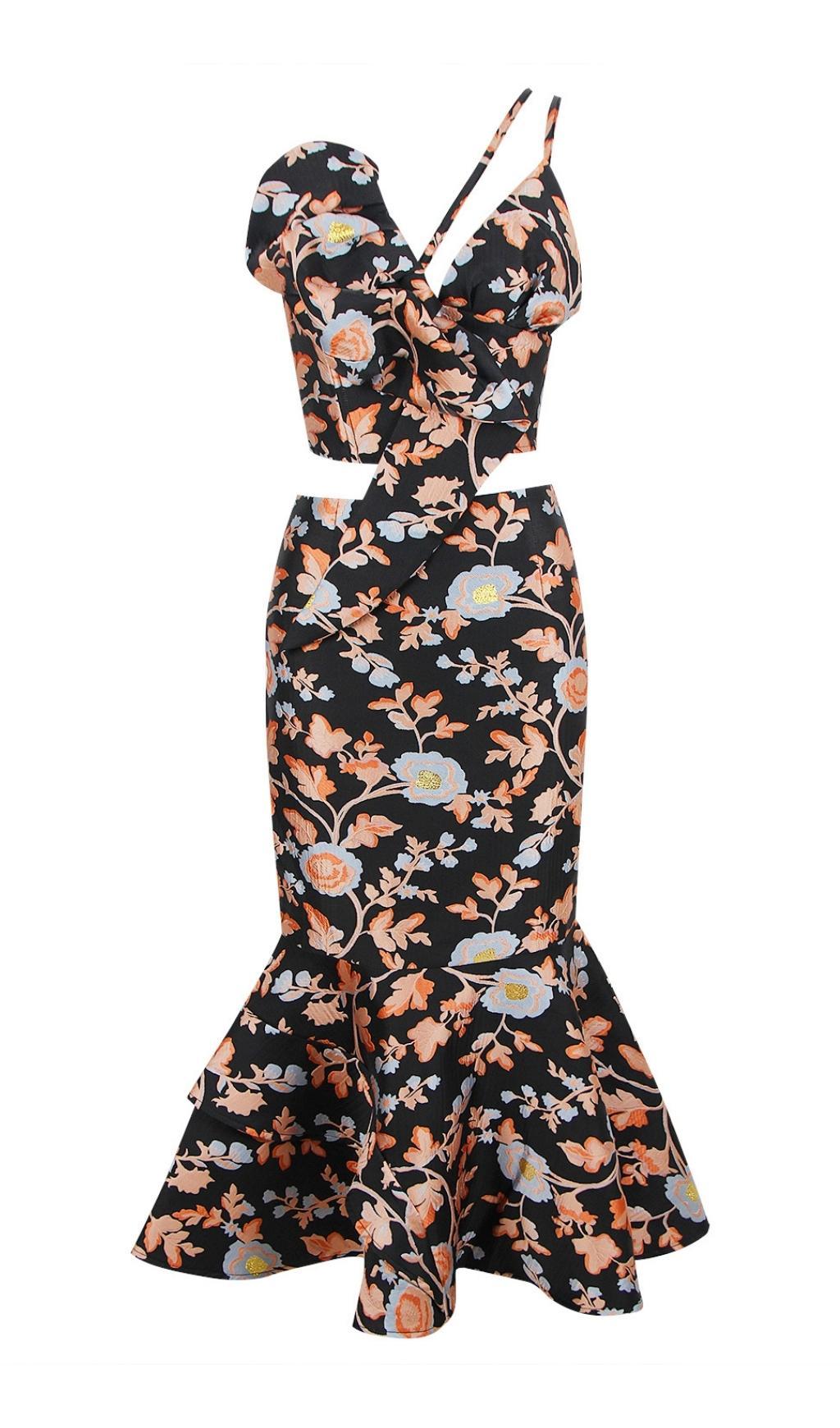 ZWEITEILIGES JACQUARD-SET