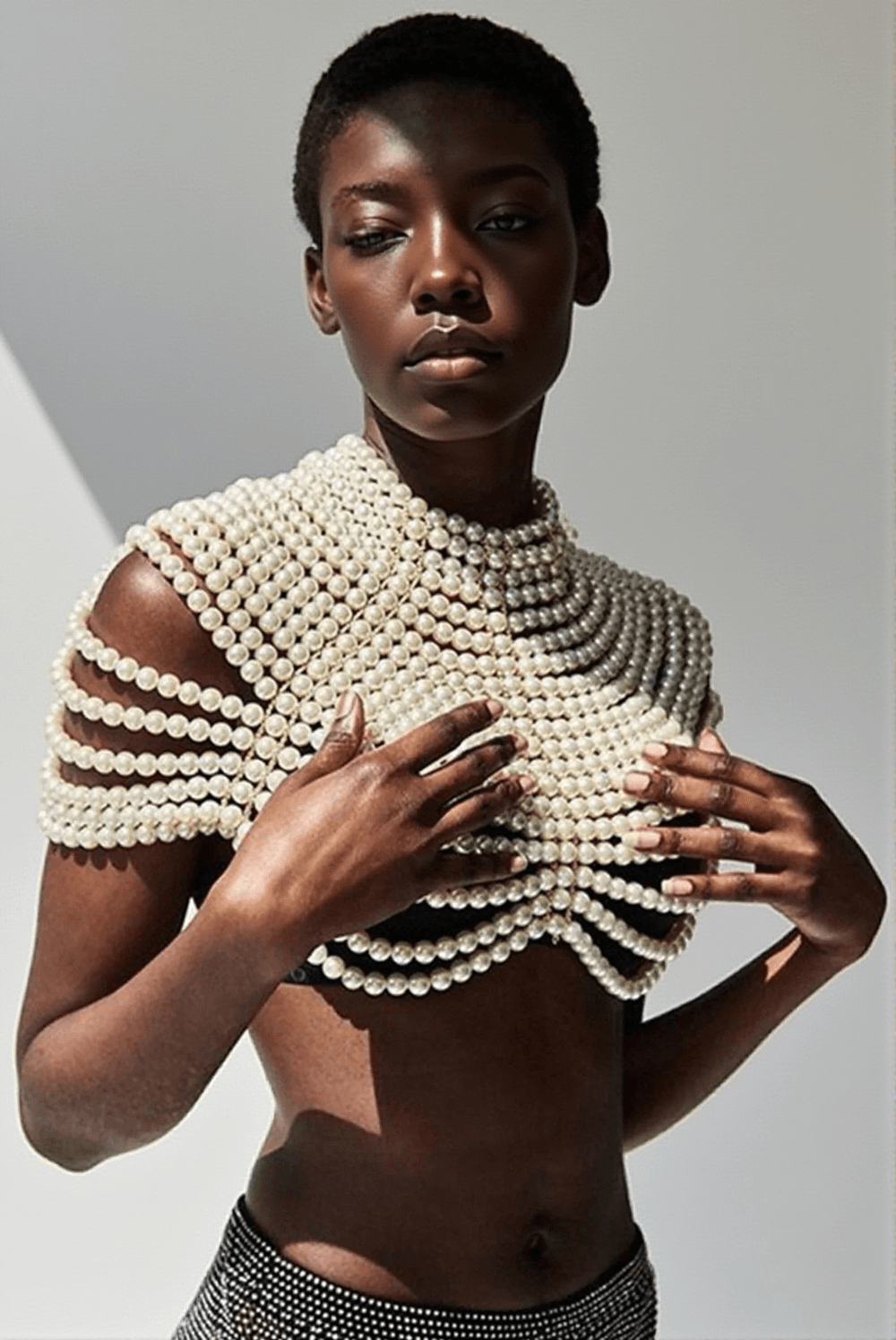 Bryslyn Perlen-Schulterkette