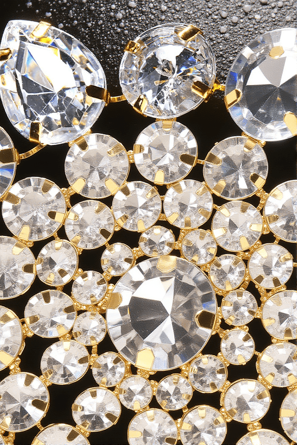 Breeann – Halskette mit Diamantfransen