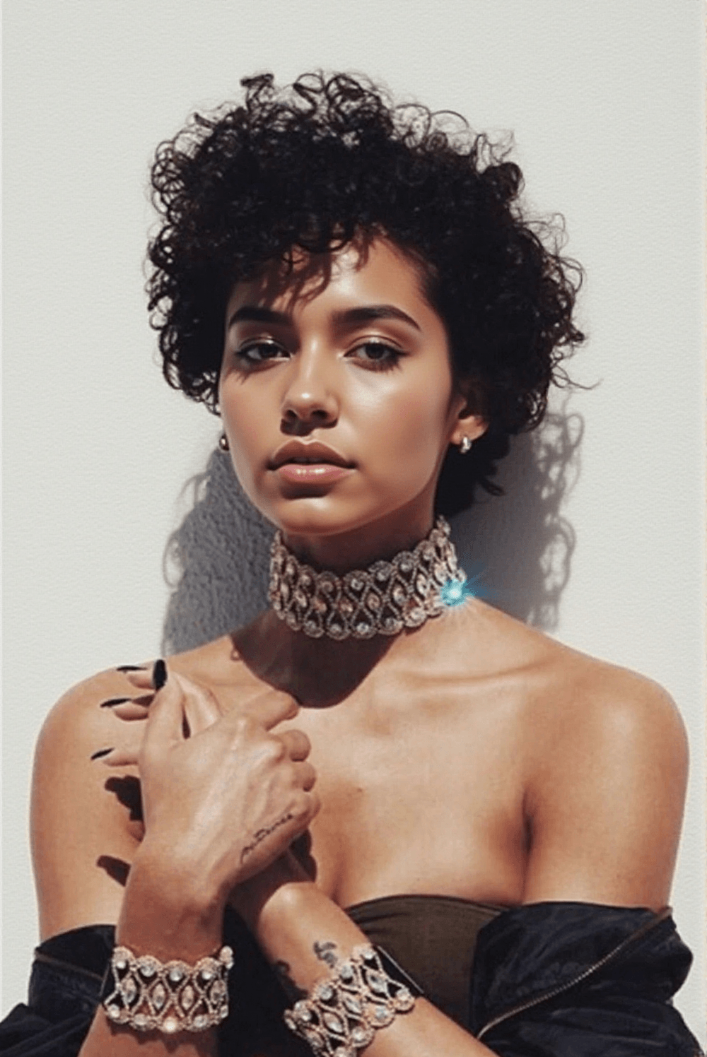 Brilynne Kristall Halskette