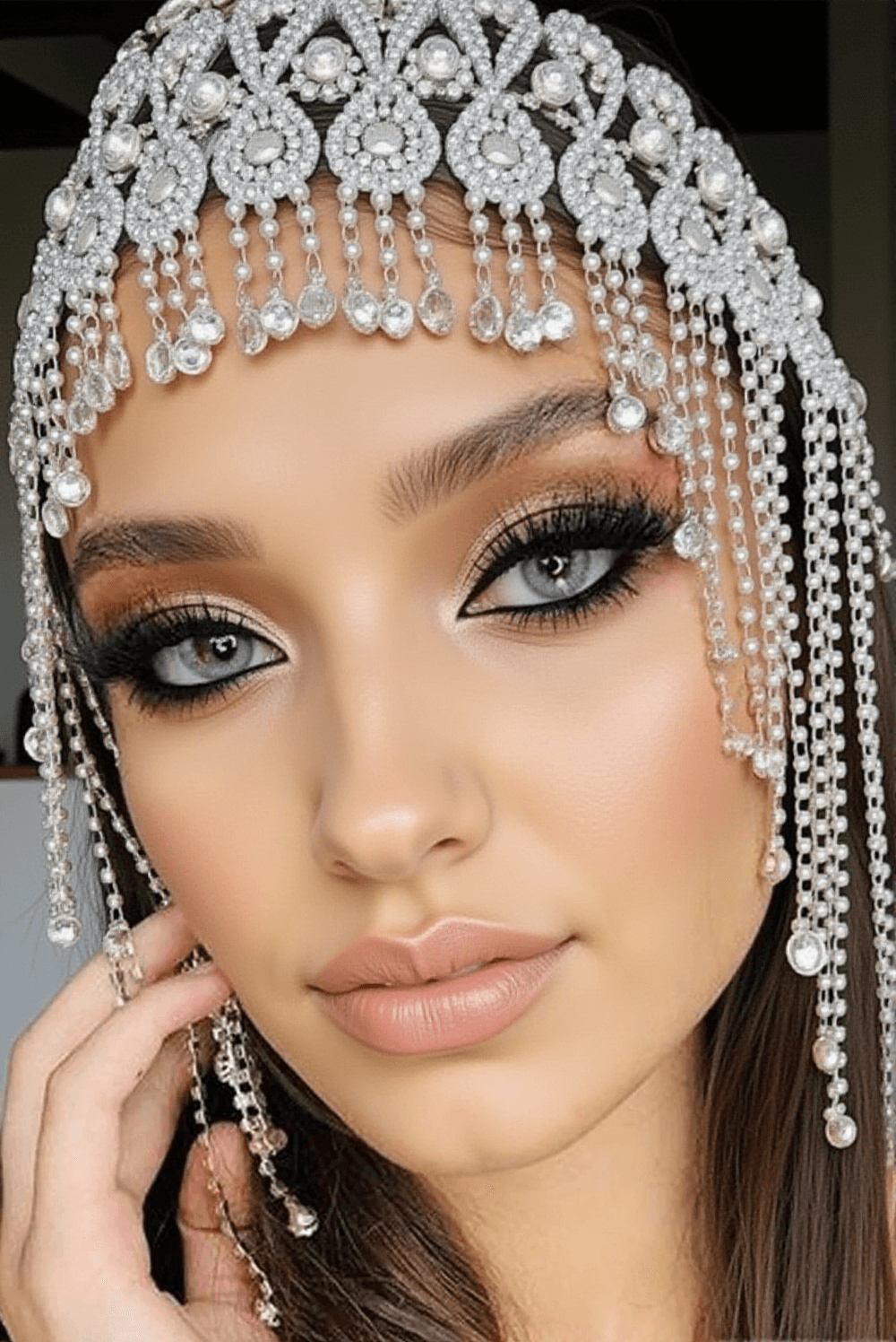 CERCHIETTO CON NAPPA FLOREALE DEDRA