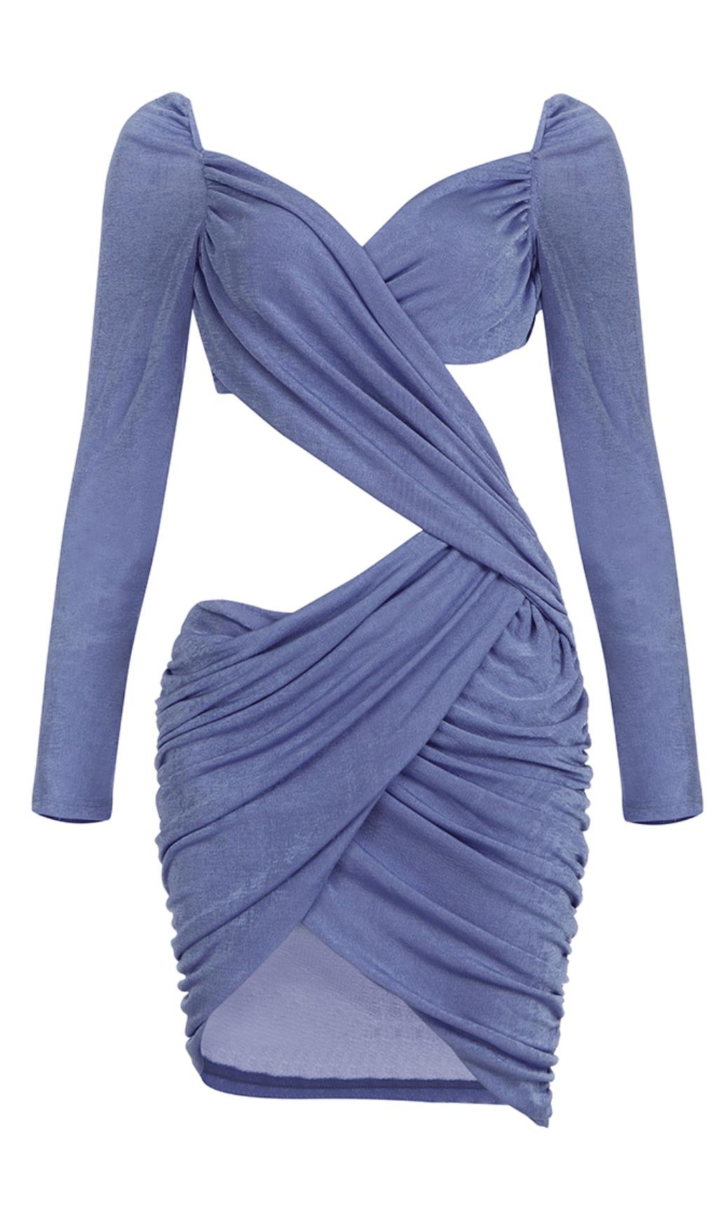 IRREGULAR TUBE TOP DRESS