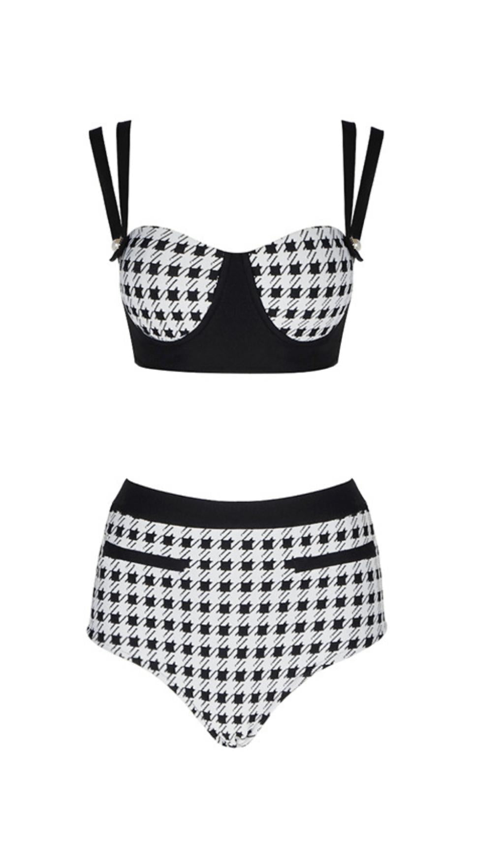 JACQUARD COLOR MATCHING STRETCH SUIT