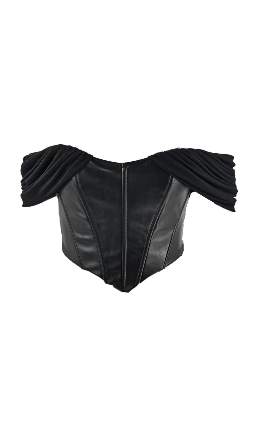 LEATHER SLIM CAMISOLE
