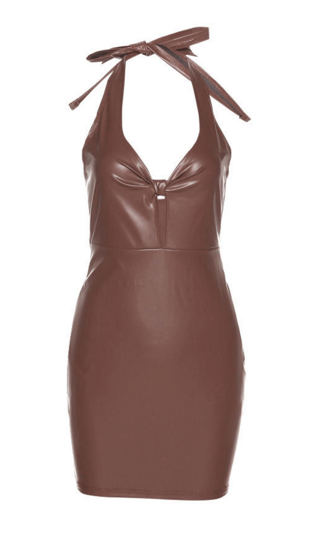 GONNA IN PELLE CAVA.