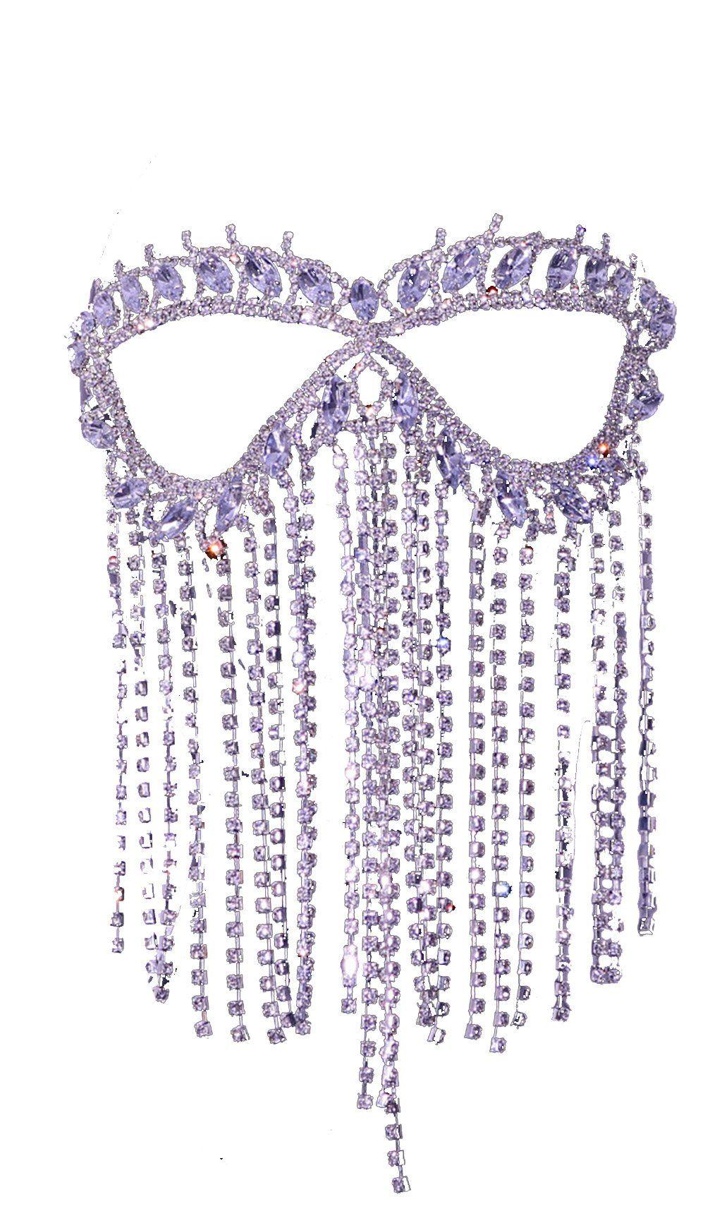 RHINESTONE MASK