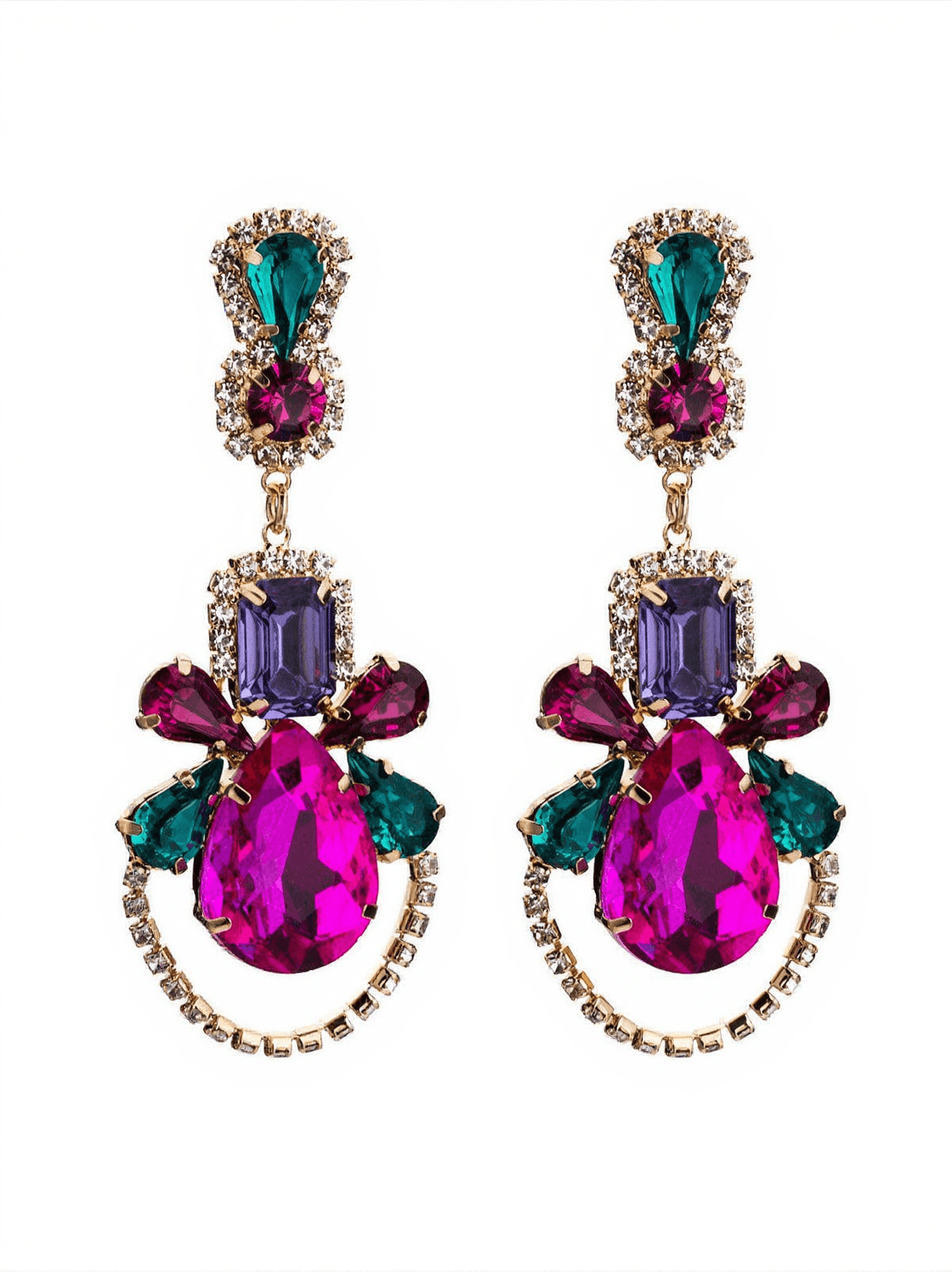 ISADOR GEM DROP EARRINGS