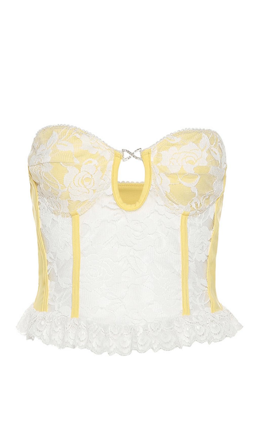 Schmale Weste mit Mesh-Pilz.