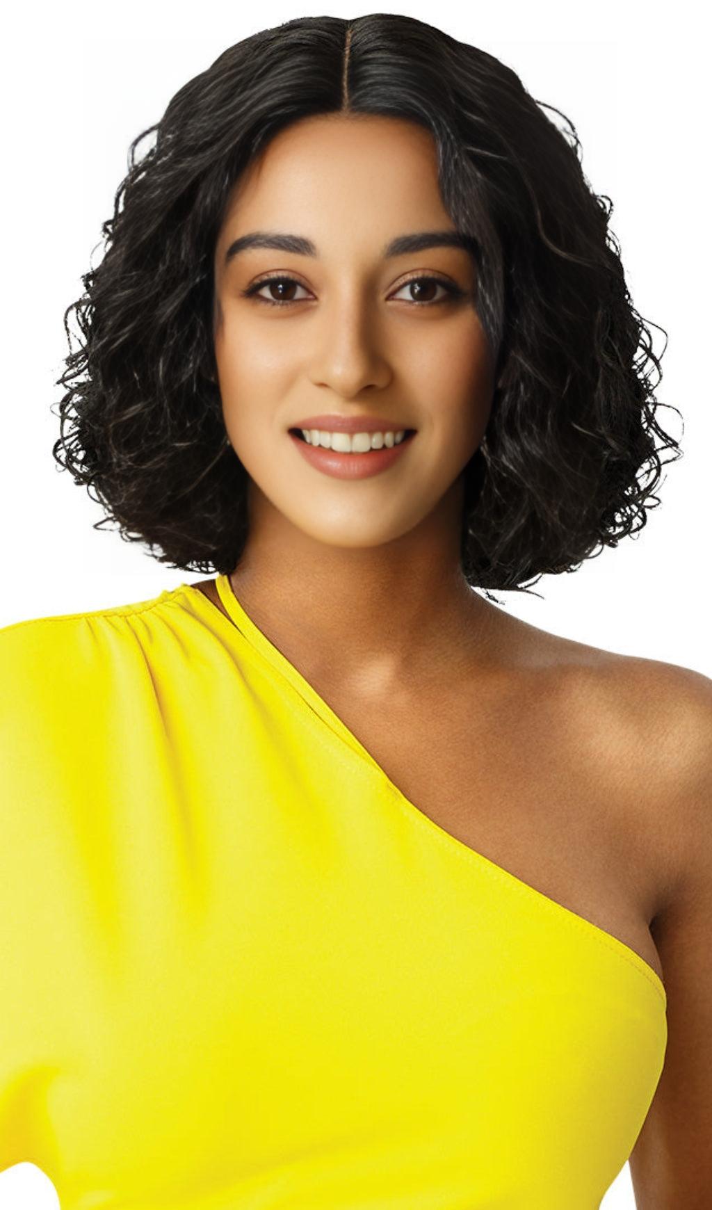 GLUELESS SHORT WAVY BOB WIG
