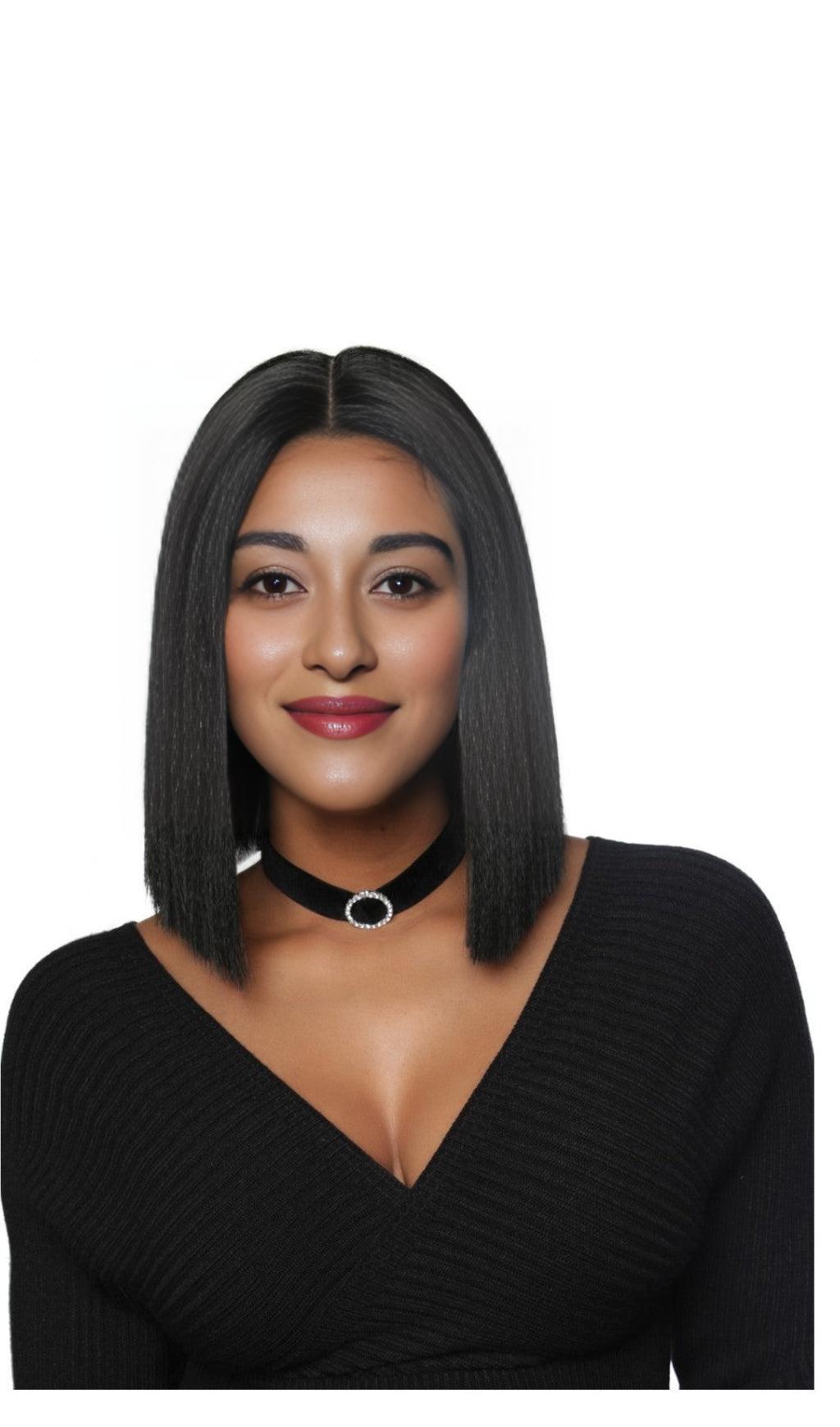 GLUELESS SHORT BOB WIG