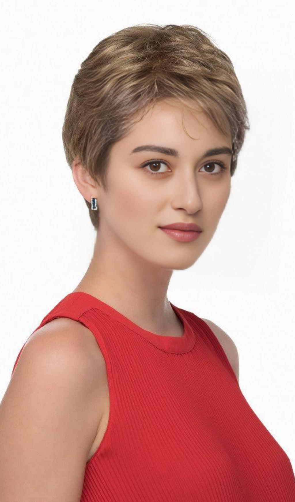 GOLD SYNTHETIC WIG (MONO TOP)