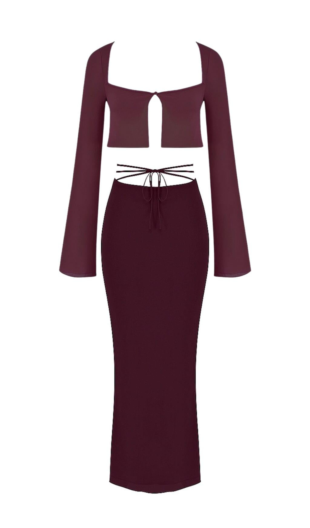 PRUNE CUTOUT BADEANZUG