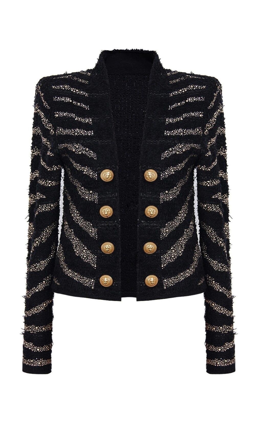 COMPLETO IN MAGLIA CON PAILLETTES BIANCO