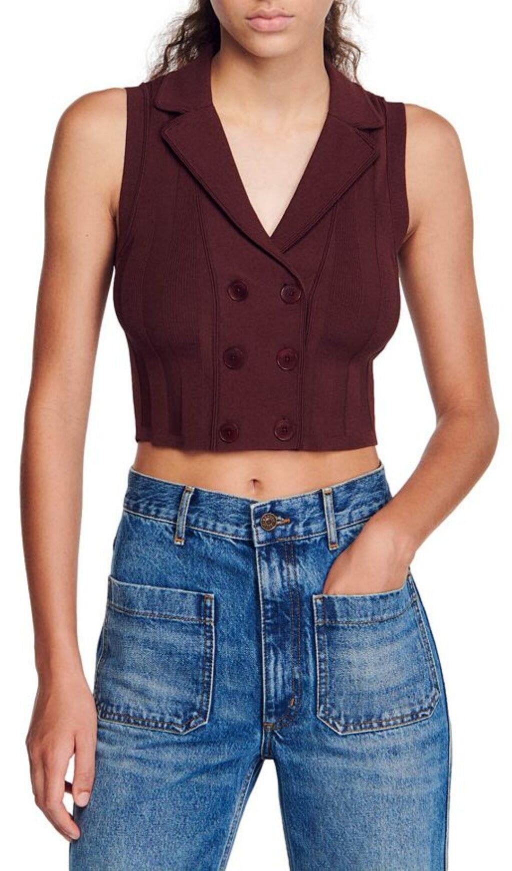 GILET IN MAGLIA SOLUNE