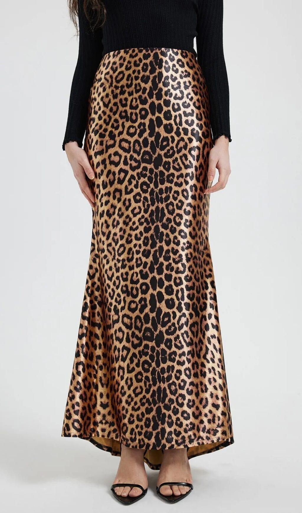 Bedruckter Meerjungfrauenrock