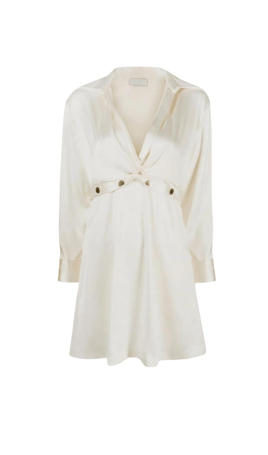 MINIKLEID MIT VERZIERTER FRONT