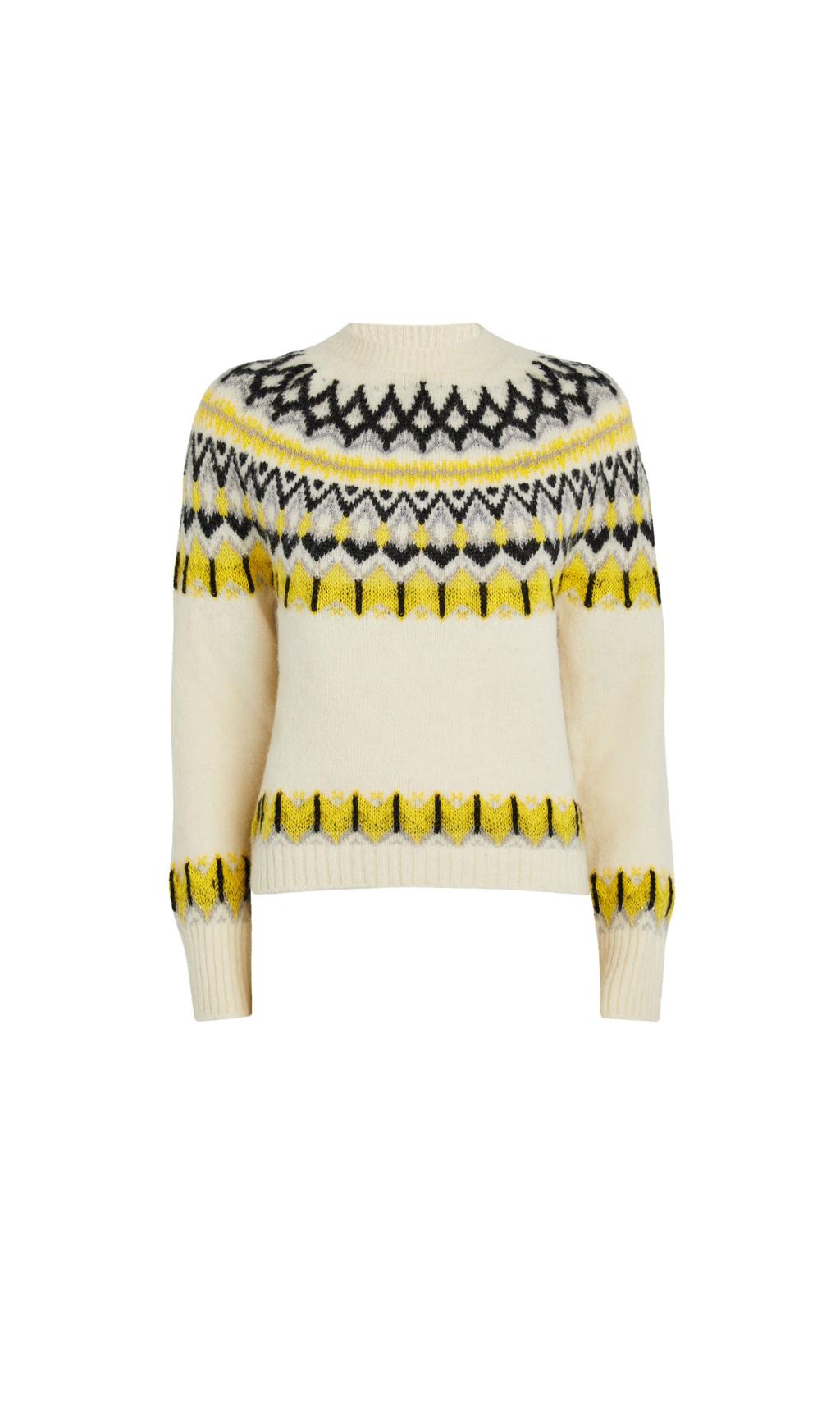 FAIR ISLE-PULLOVER AUS WOLLMISCHUNG