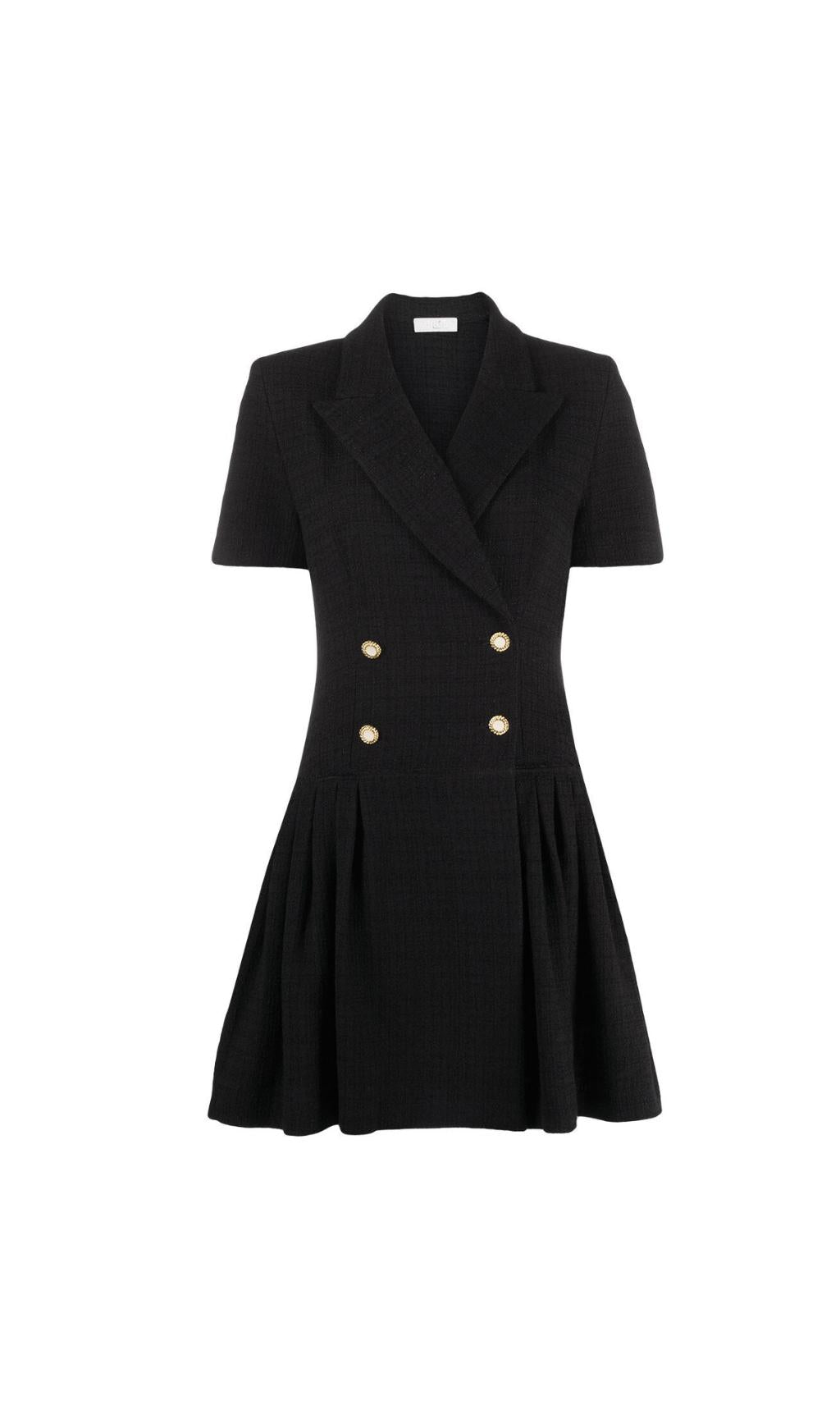 TWEEDKLEID IN SCHWARZ