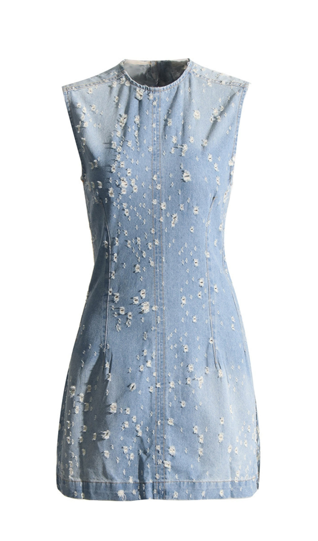 Tunika-Minikleid in Blau