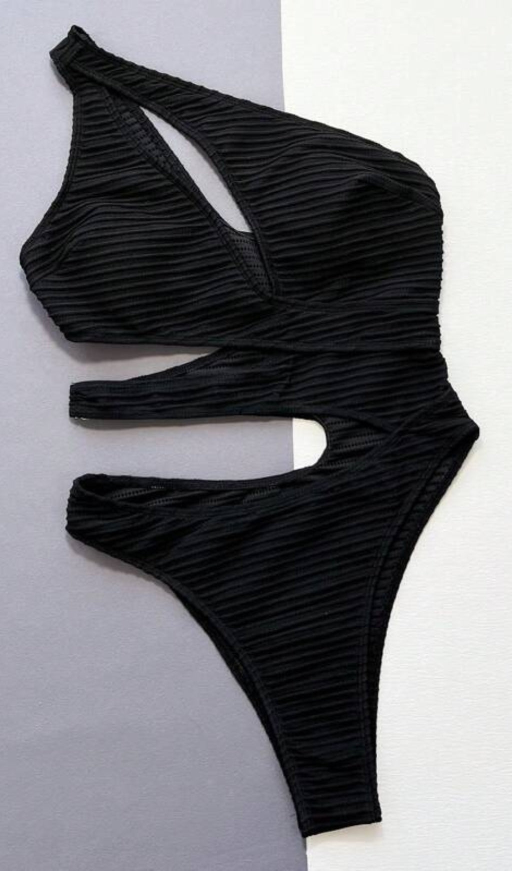 Costume da bagno monospalla Shein