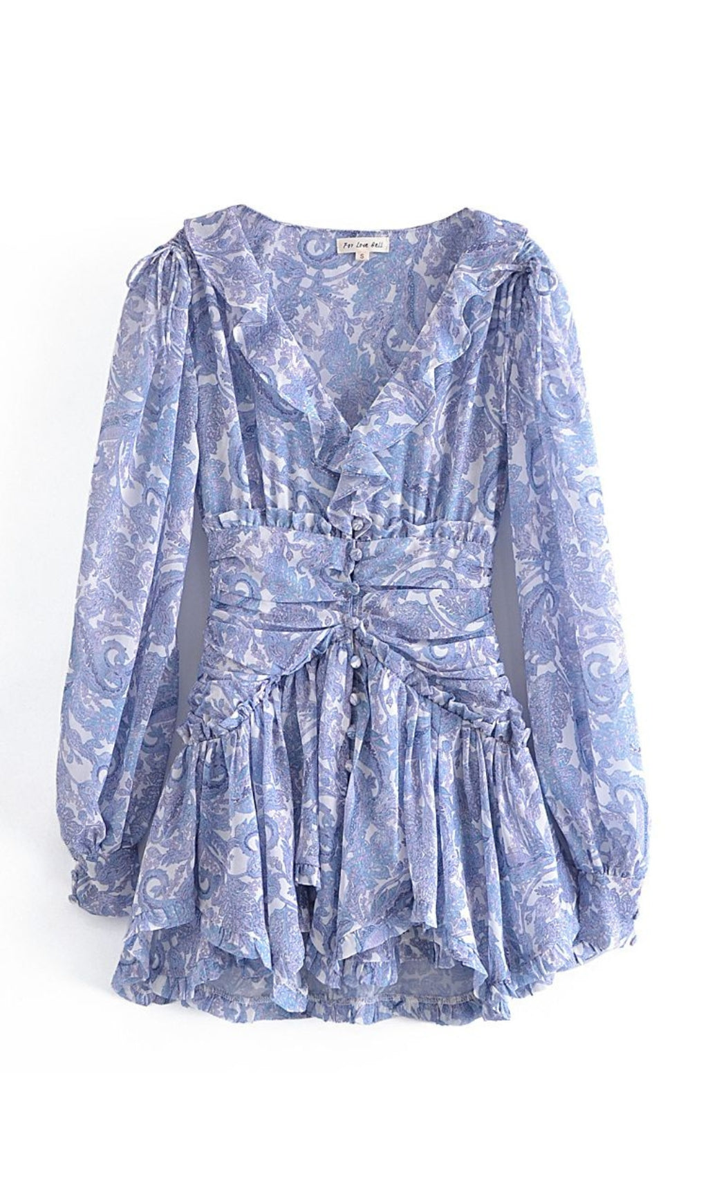 MARGARITE PRINTED MINI DRESS