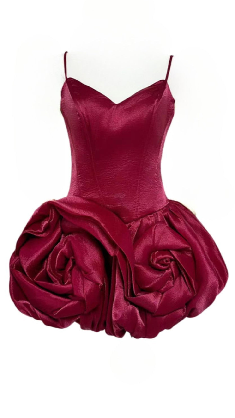 DOREEN 3D FLOWER BUD MINI DRESS