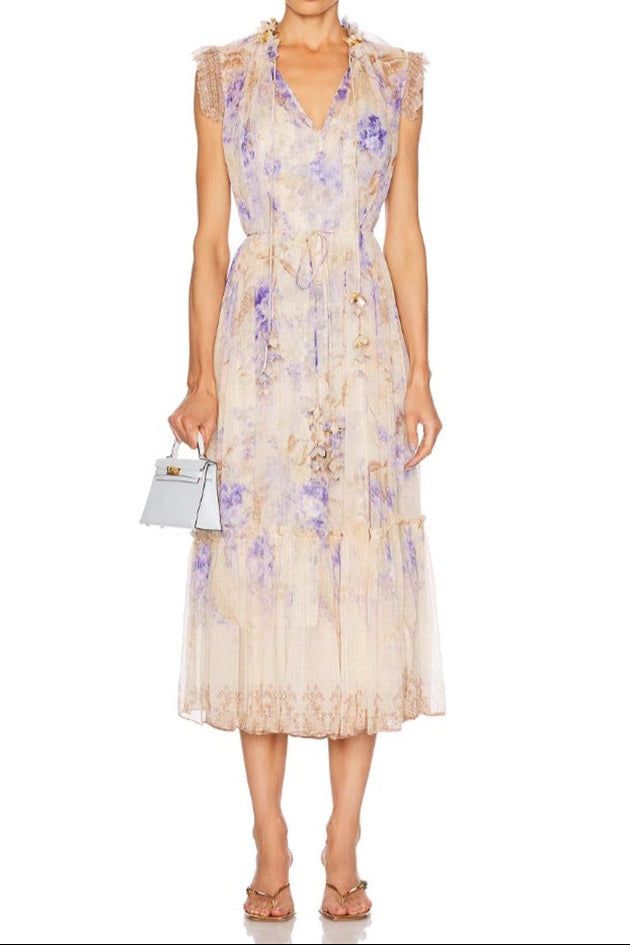 AIIZIE DAWNING FLUTTER DRESS - product image