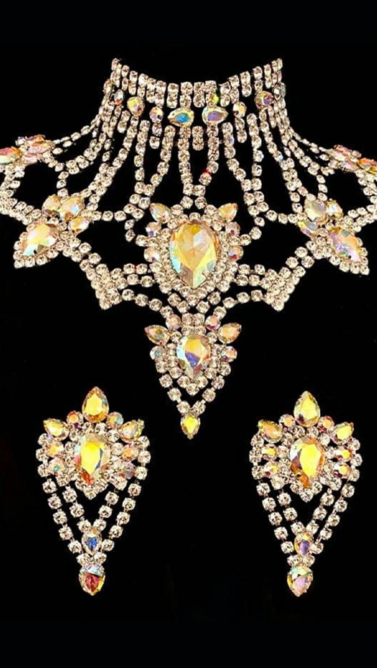 AIIZIE BRIXIE DIAMOND FLOWER ACCESSORY SET - product image