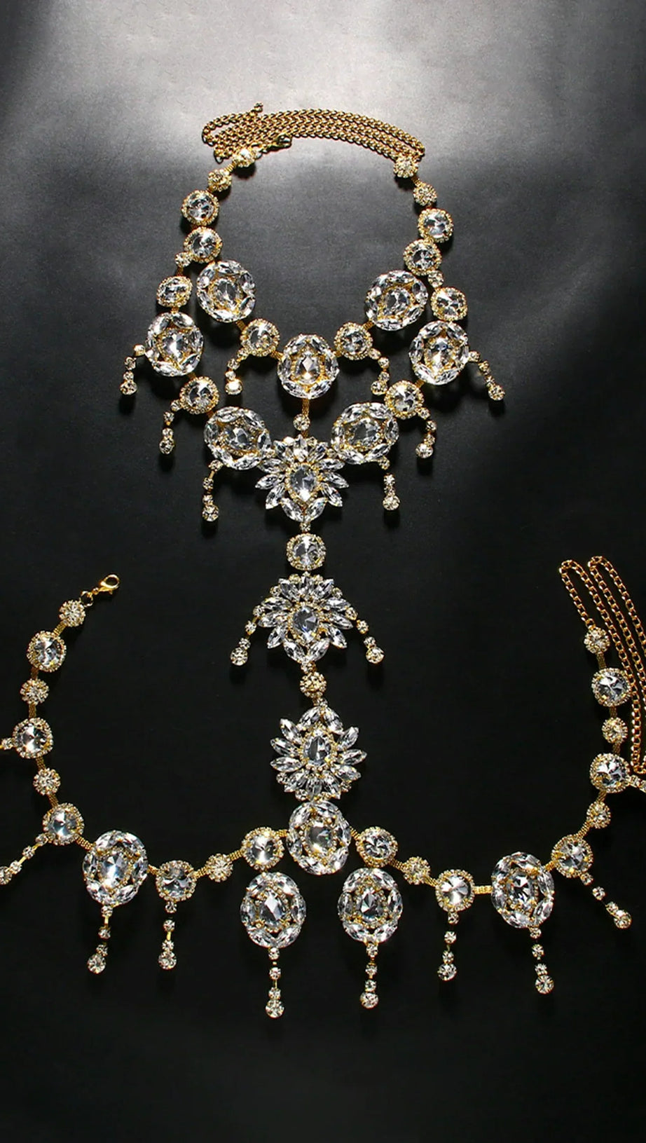 ANNALYSIA CATENA PER IL CORPO CON CRISTALLI FLOREALI