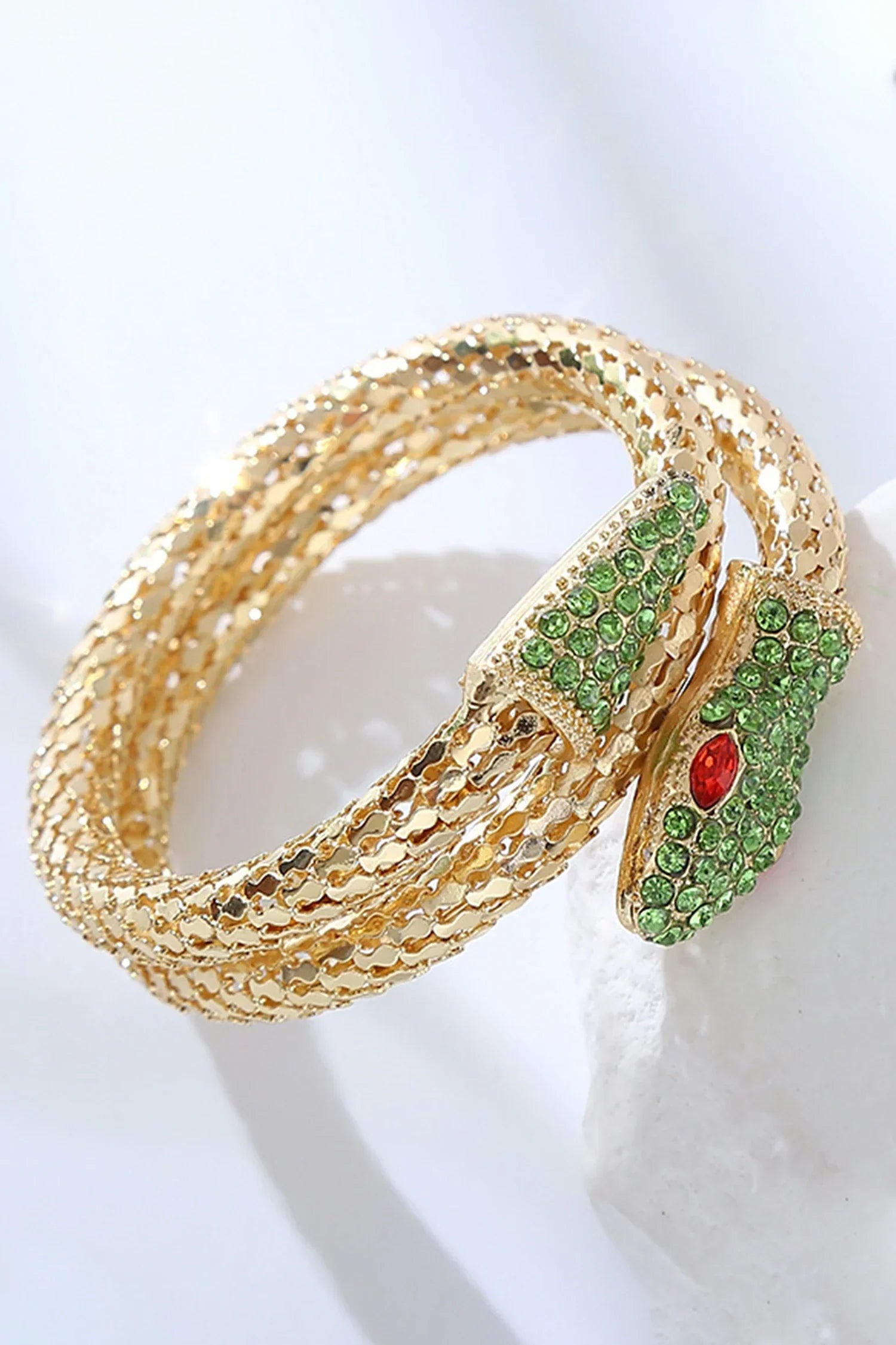 BRACCIALE EMILIA SERPENTINE CON DIAMANTI